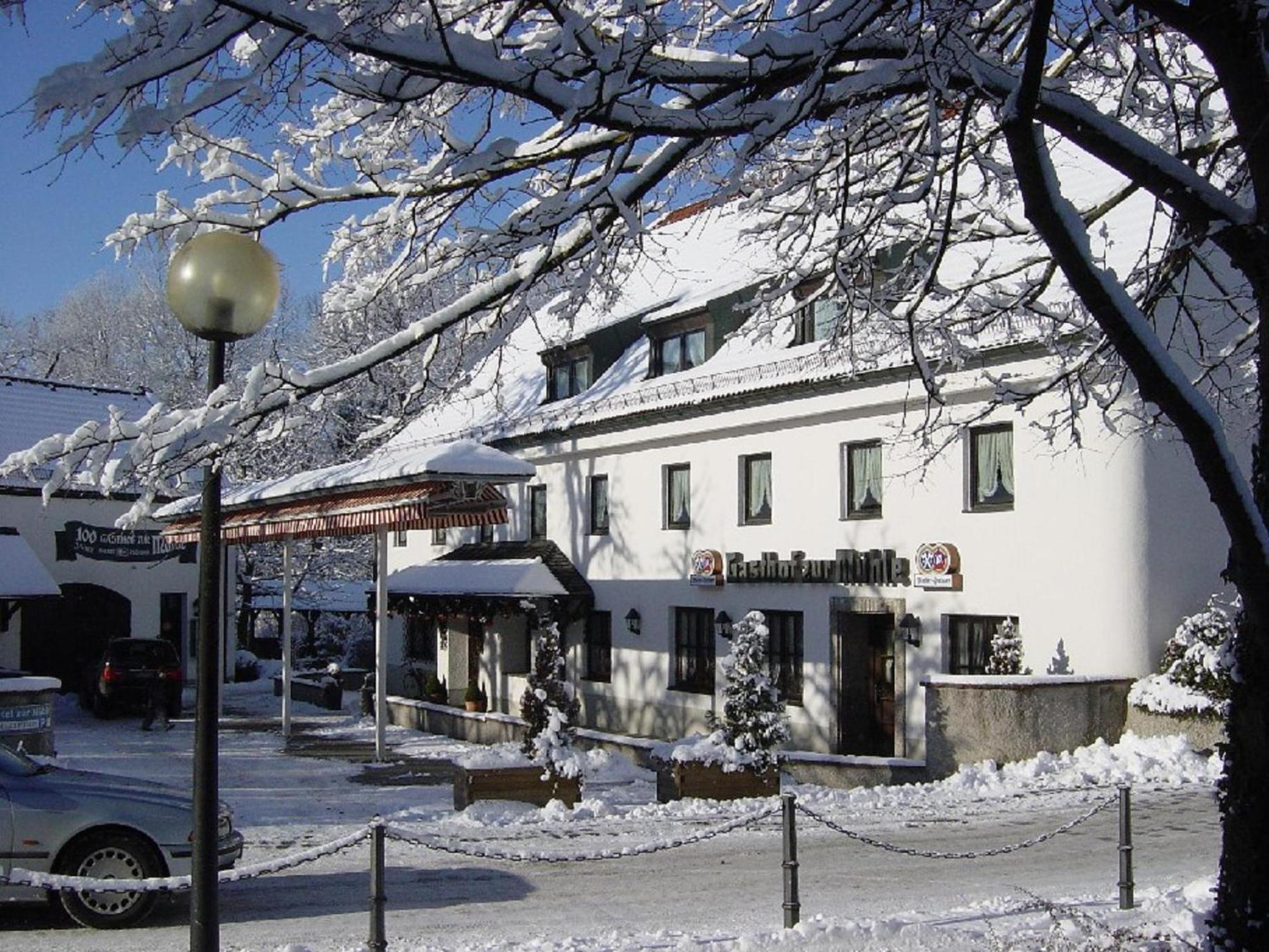 Hotel Zur Muehle Ismaning Exteriör bild